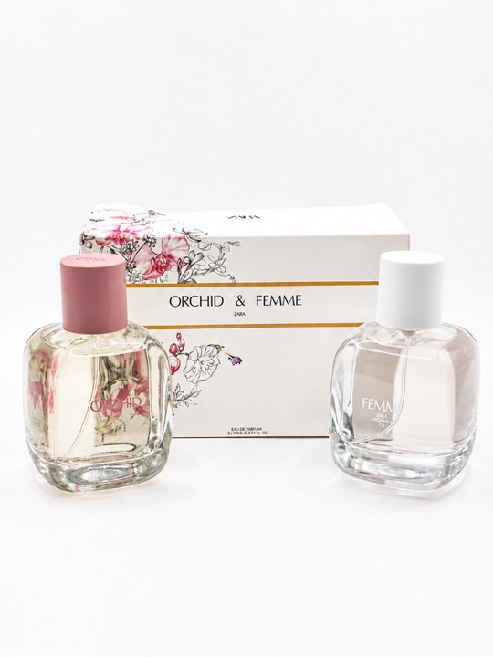 ZARA Orchid & Femme — ayollar uchun atirlar to‘plami (2 dona)