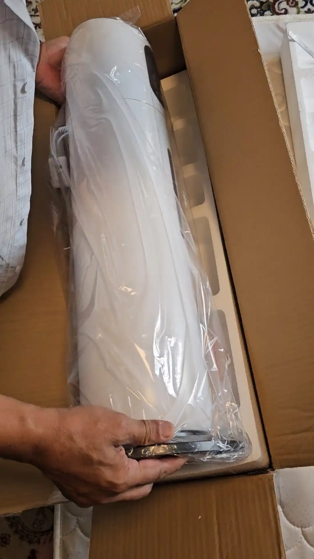 Wentu havo namlagichi uy uchun, polga, 75 sm, hajmi 10 litr, ultraovozli sterilizatsiya