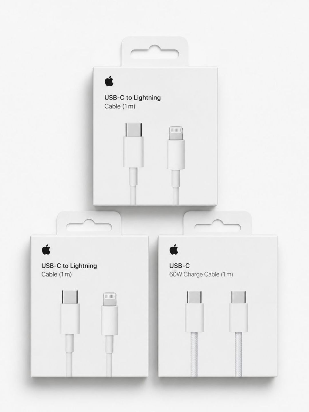 Kabel iPhone Type-C 60W (Tezkor zaryadlash) — iPhone  11dan 14 gacha va 15, 16, 17 Pro Max