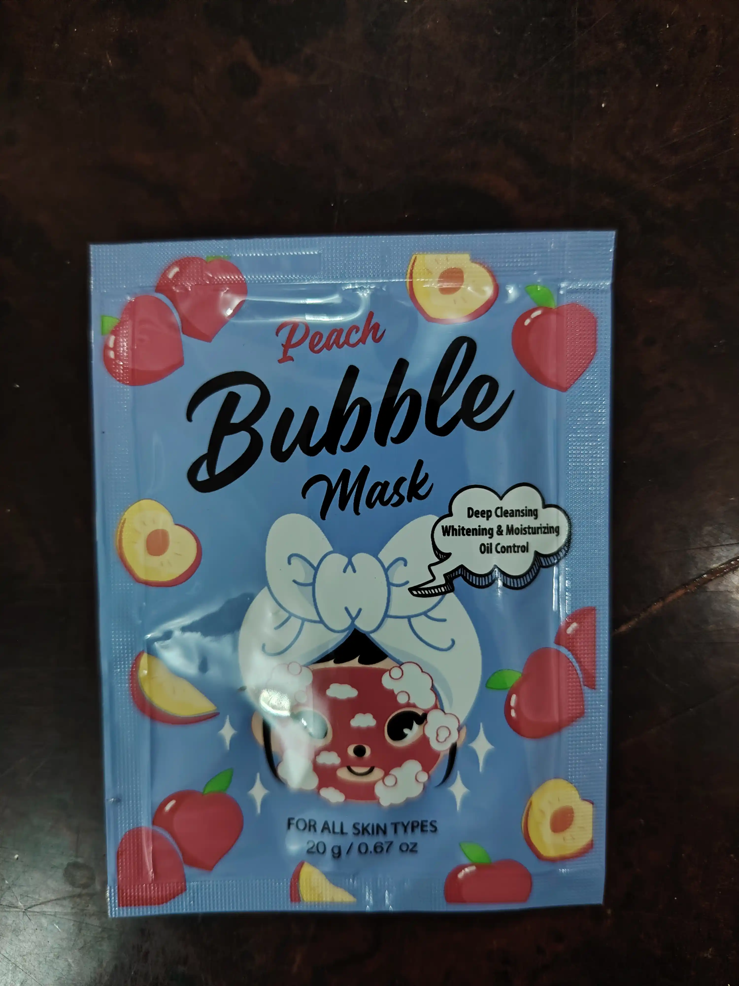 Кислородная маска для лица Bubble Mask