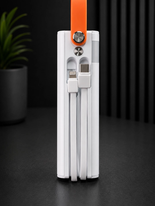 Power Bank AX-30 30000mAh, быстрая зарядка, 4 USB порта, LED дисплей