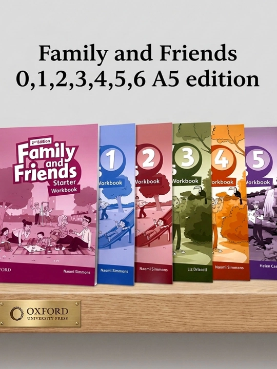 Family and Friends 0,1,2,3,4,5,6 A5 edition - 