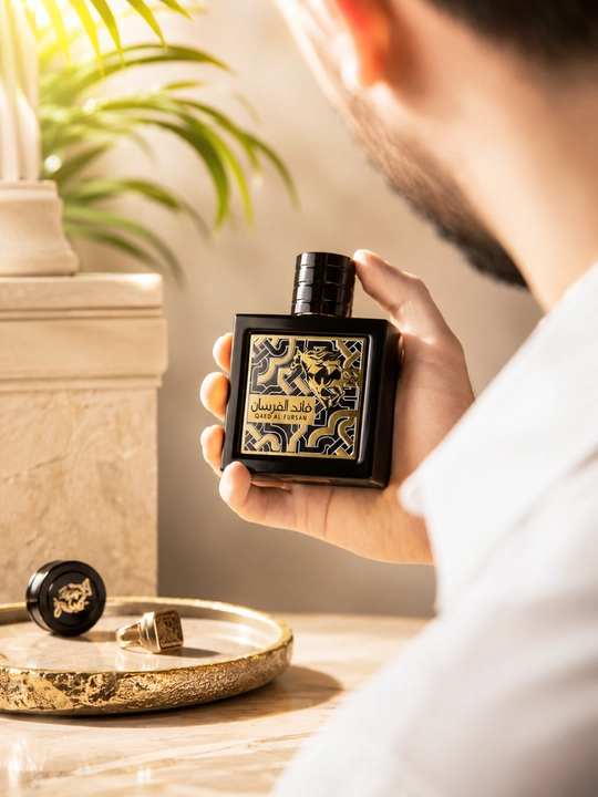 Atir, duxi, parfum, erkaklar uchun parfume, mujskoy atir Lattafa Qaed Al Fursan, 100ml