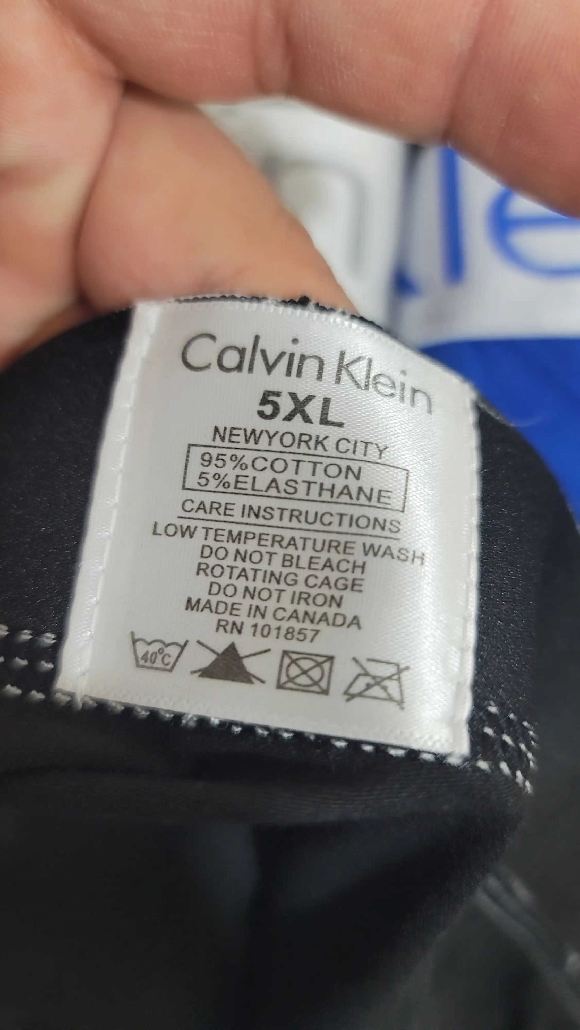 Erkaklar ichki kiyim to'plami, velikan, katta o'lchamdagi trusiklar, 3 dona