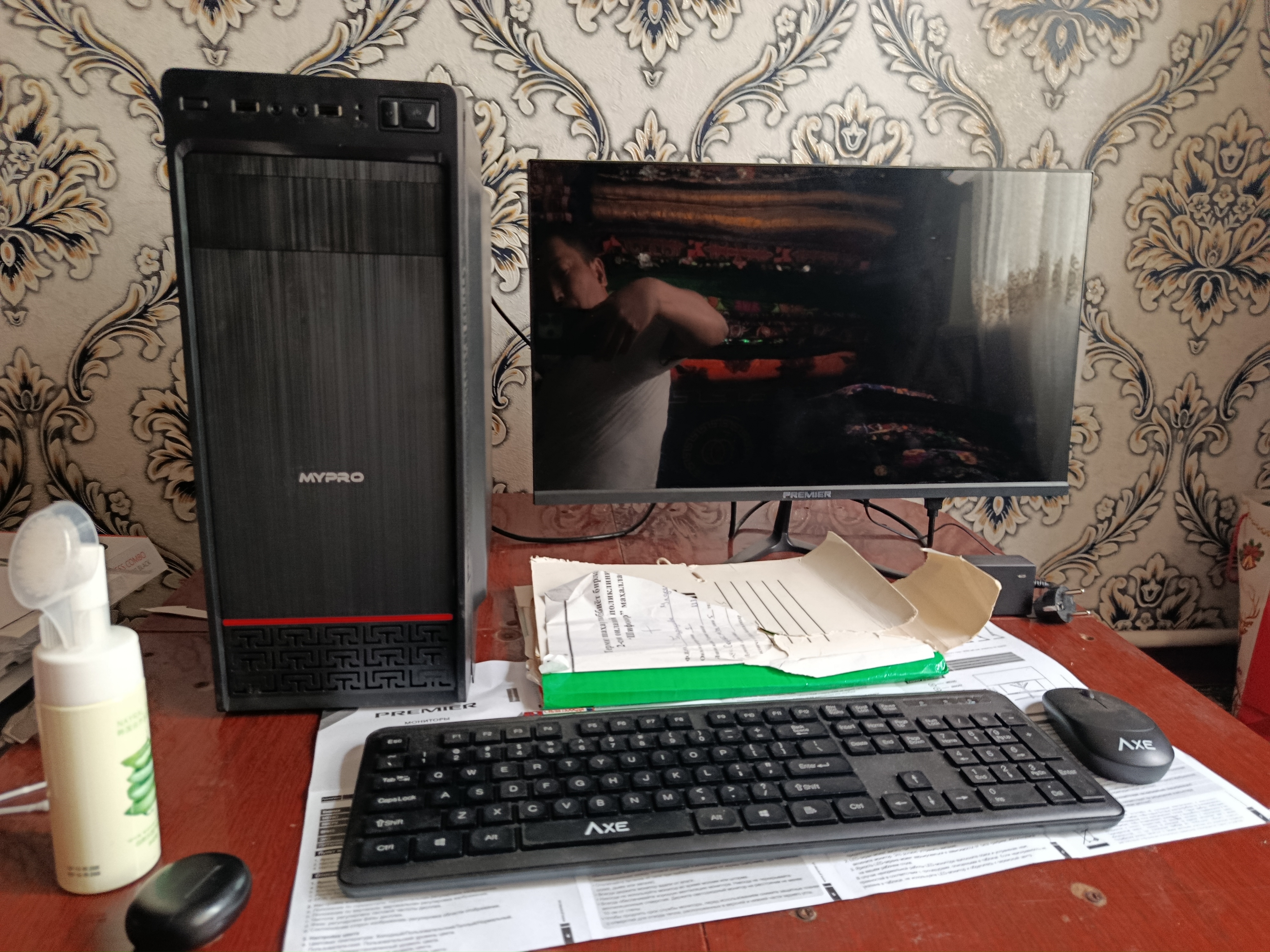 Готовый компьютер i5 процессором, 24 монитор Curved, 256 SSD