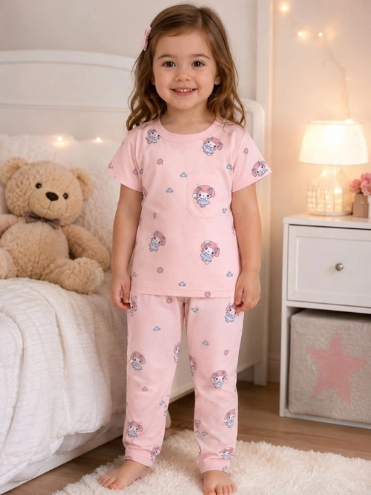 O‘g‘il va qiz bolalar uchun pijama – yumshoq va qulay uyqu kiyimi, 100% paxta, 2-6 yosh