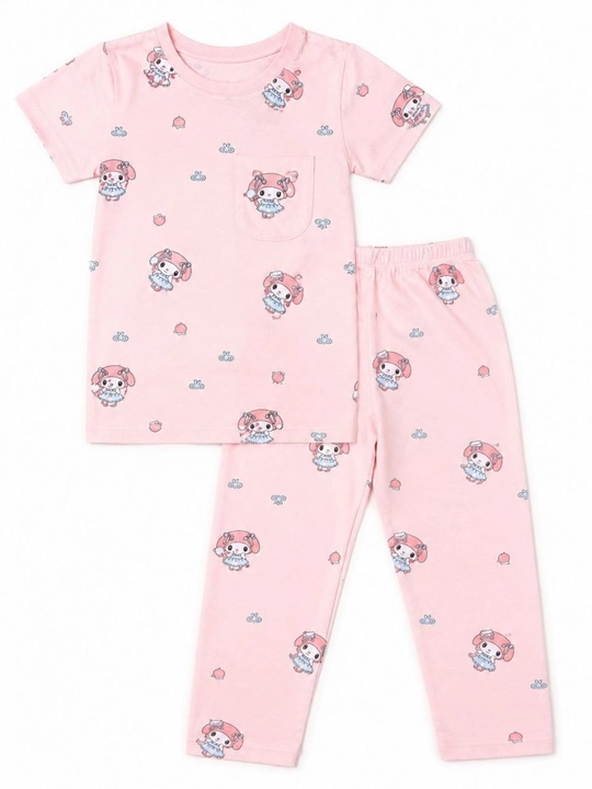 O‘g‘il va qiz bolalar uchun pijama – yumshoq va qulay uyqu kiyimi, 100% paxta, 2-6 yosh