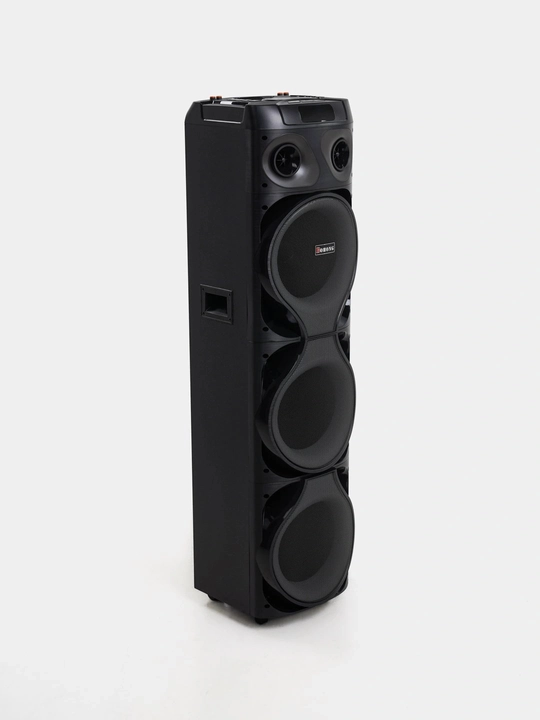 Katta Bluetooth simsiz kolonka, karaoke, RGB yoritish, mikrofon va pult bilan