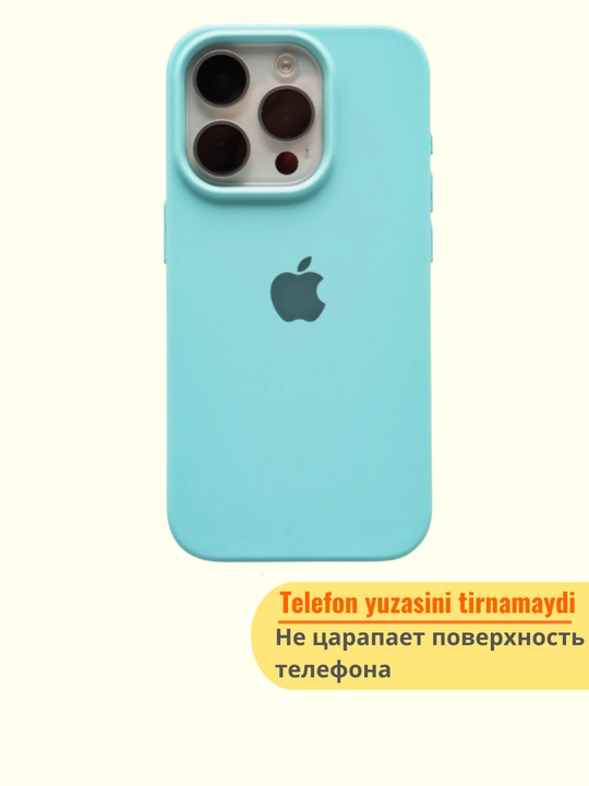 Chexol iphone 13, 14, 15, 16, 17 PRO MAX uchun chexol, silion chexol, iphone gilof,