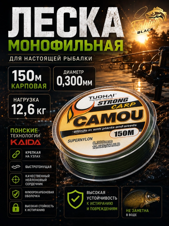 Leska, Camou 150 m - 