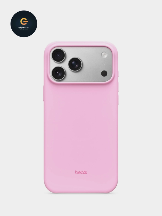 G'ilof Beats MagSafe iPhone 17 Pro/Pro Max, 17, 17 Air. Kamera boshqaruvi bilan - 