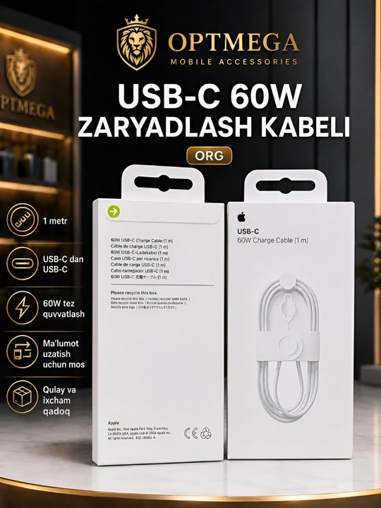 Type-C to Lightning шнур для Айфон — быстрый зарядный USB для iPhone X, 11, 12, 13, 14