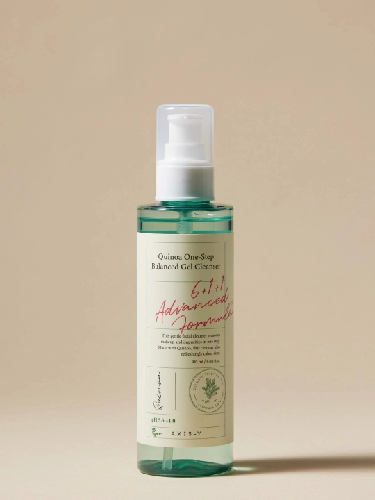 Очищающий гель для лица AXIS-Y Quinoa One Step Balanced Gel Cleanser - 