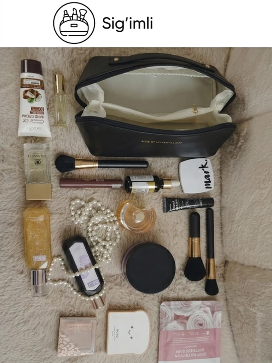 Kosmetik sumkasi, kosmetika uchun organayzer, 4 ta rang