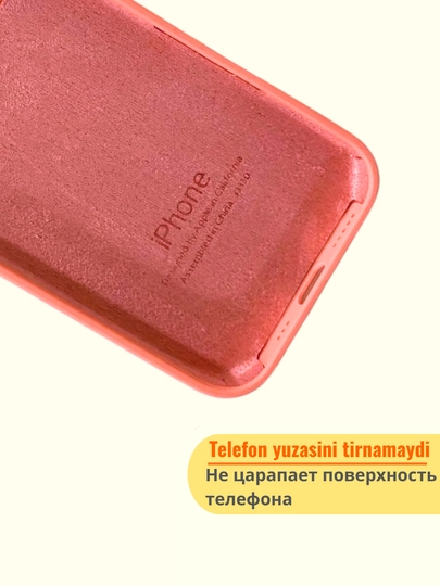 Chexol iphone 13, 14, 15, 16, 17 PRO MAX uchun chexol, silion chexol, iphone gilof,