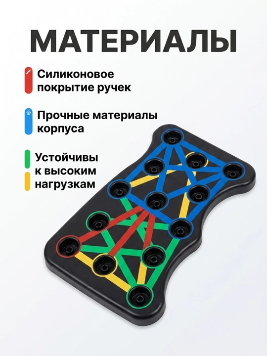 Доска для отжиманий, для эффективных тренировок дома