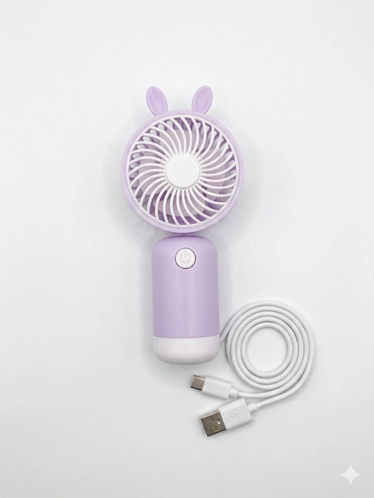 Ish stoli va qo‘lda ishlatish uchun mini-portativ USB ventilyator