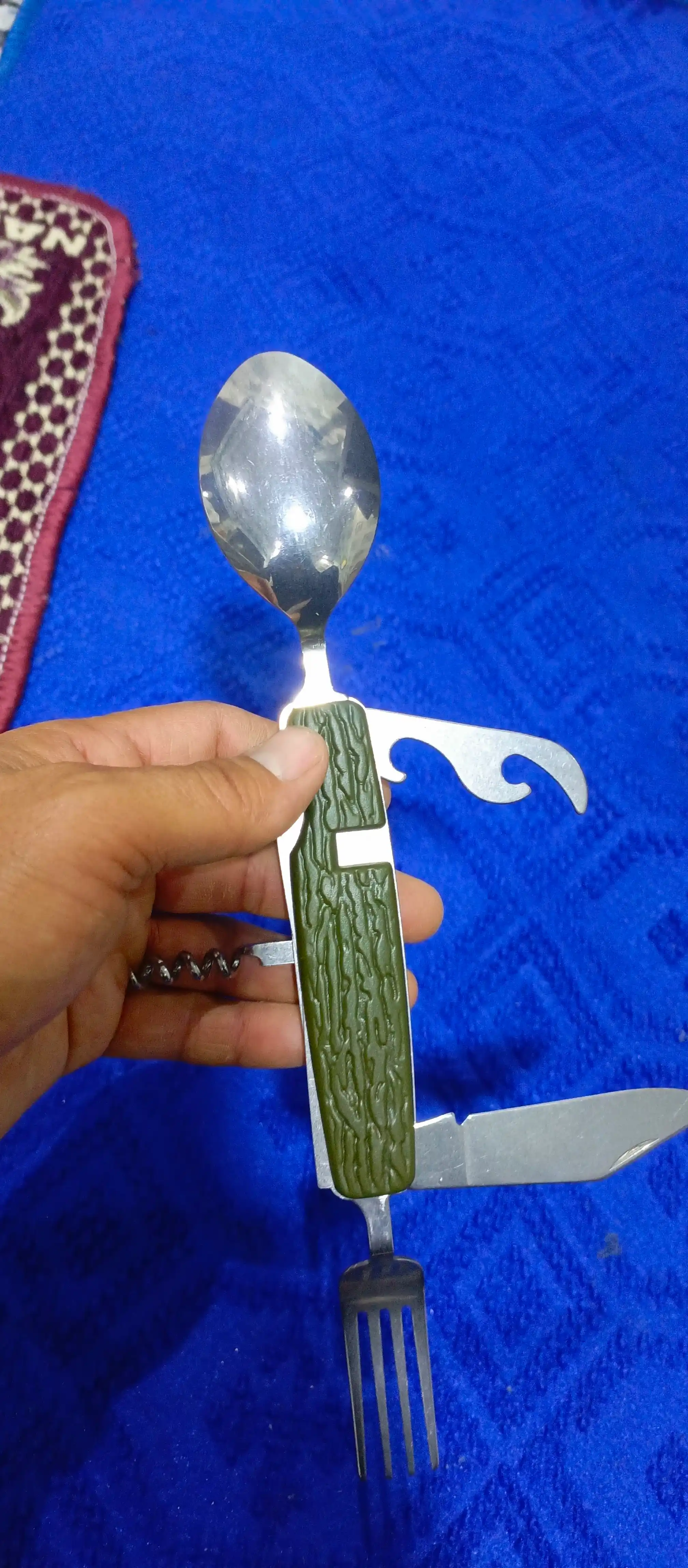 Universal qoshiq, sanchqi, 6 tasi 1 da