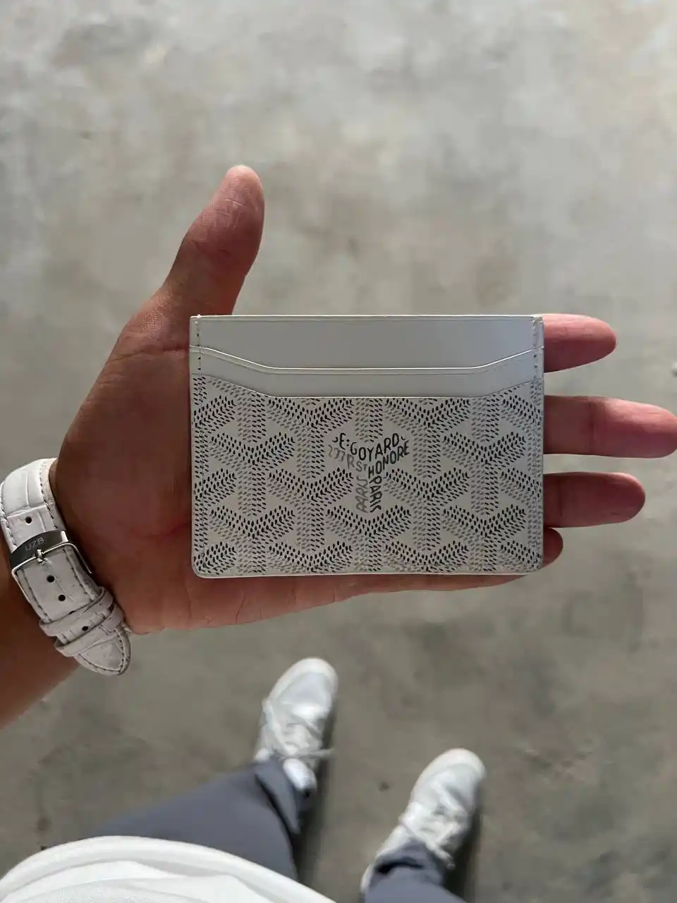 Кардхолдер GOYARD для карт и купюр в подарочной коробке