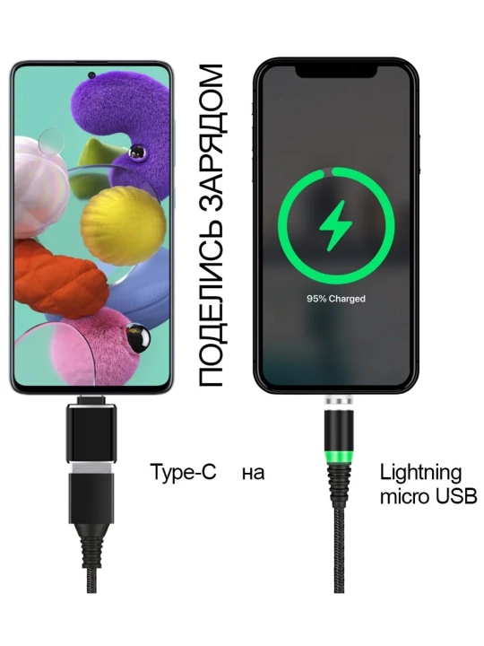 USB Type-C dan USB 3.0 ga OTG adapter perexodnik yuqori tezlikdagi