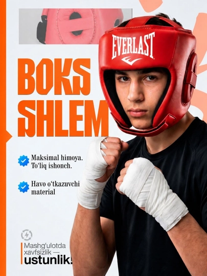Boshni himoyalovchi boks shlemi - 