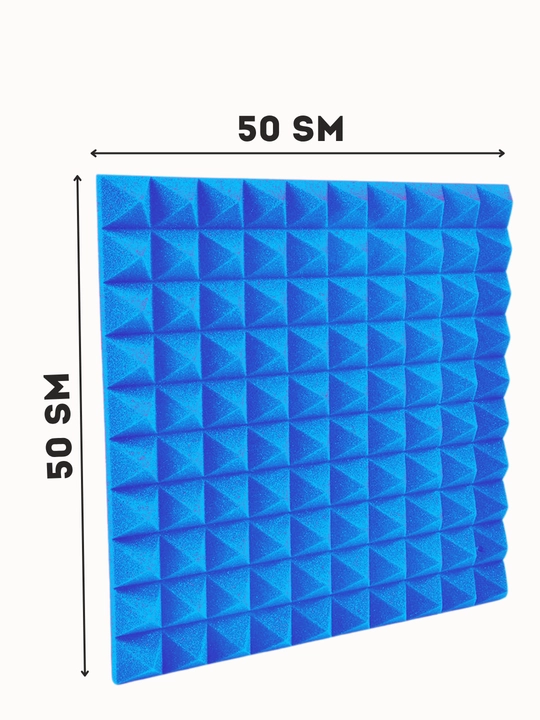 Studiya uchun o‘zi yopishadigan 50x50 sm o‘lchamli akustik porolon panel