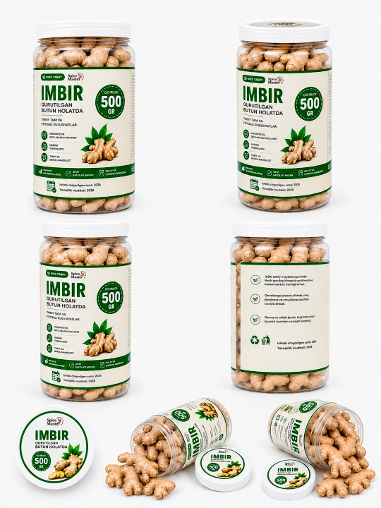 Имбирь молотый, 500 гр, 250 гр – 100% натуральный и полезный продукт