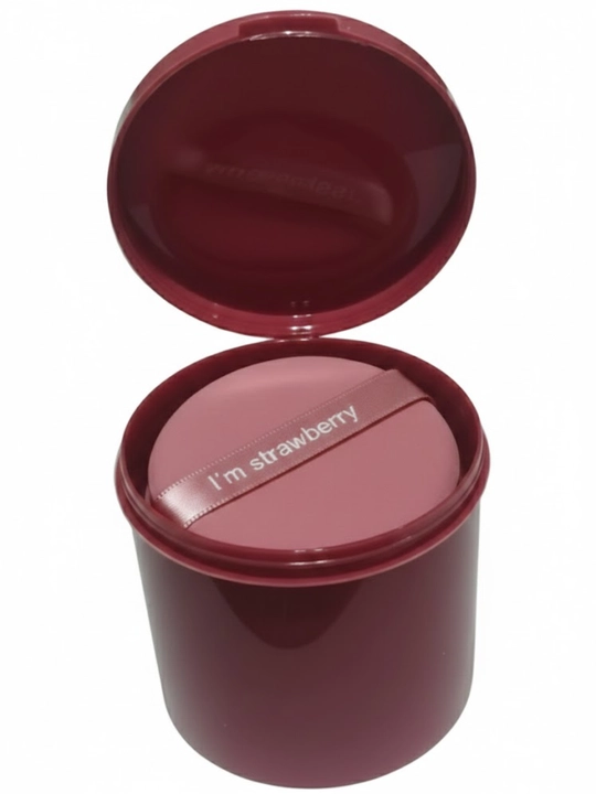 Makiyaj uchun kosmetik sponjlar to'plami "I'm strawberry"