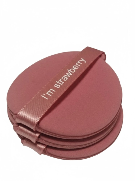 Makiyaj uchun kosmetik sponjlar to'plami "I'm strawberry"