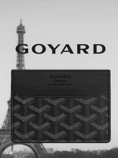 Современный slim картхолдер-кошелек — XOJA293-GOYARD-ЧЕРН