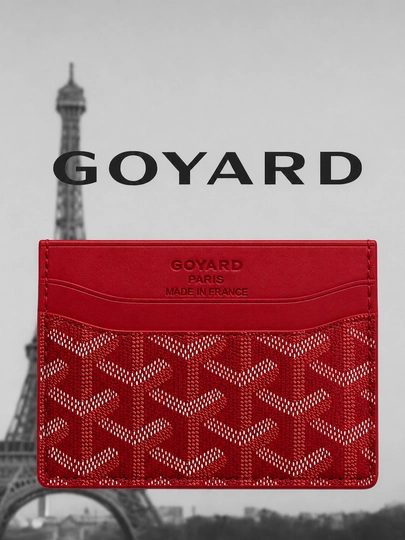 Современный slim картхолдер-кошелек — XOJA293-GOYARD-КРАСН