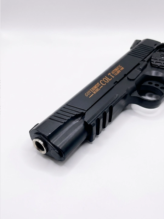 Пневматический пистолет Airsoft Gun C.10A+ с глушителем, 6мм