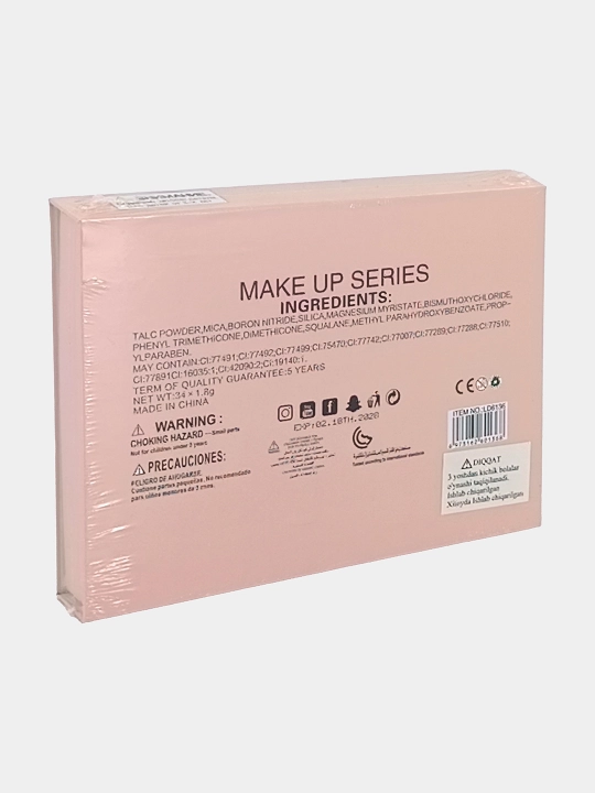 Kosmetika va boncuk to'plami Unicorn 2 in 1 Make Up Series