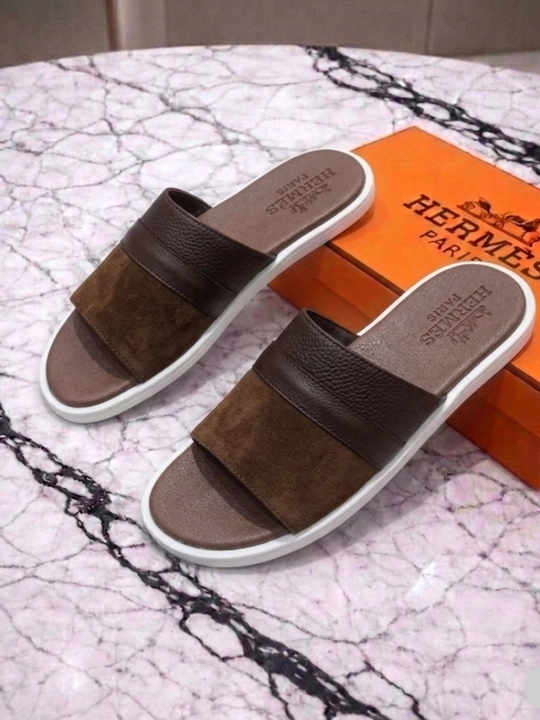 Мужские шлепанцы Hermes, Hermes для лета и весны, размеры 39-44