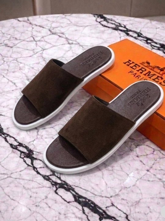 Мужские шлепанцы Hermes, Hermes для лета и весны, размеры 39-44