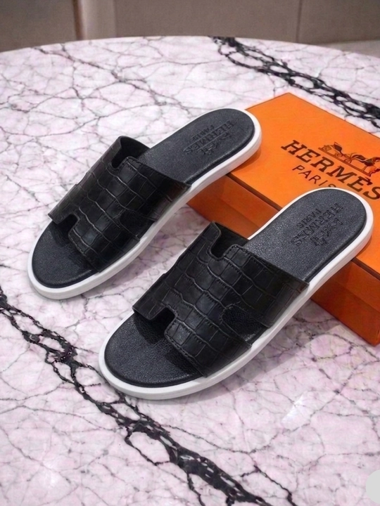 Мужские шлепанцы Hermes, Hermes для лета и весны, размеры 39-44
