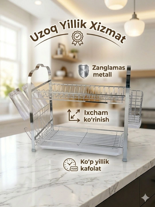 Oshxona uchun idish quritgich - 