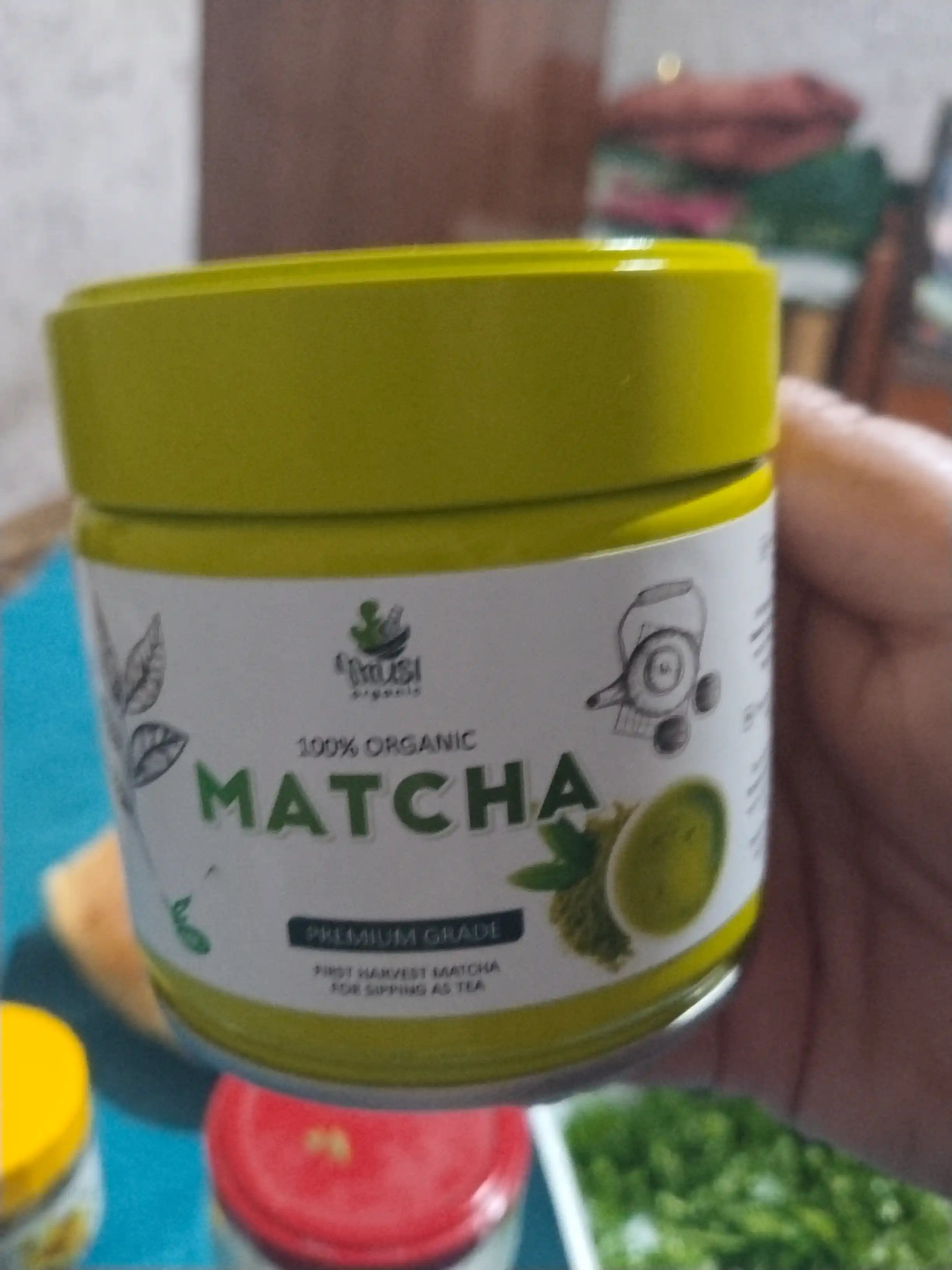Чай матча высший сорт, 100% натуральный, Musi Organic