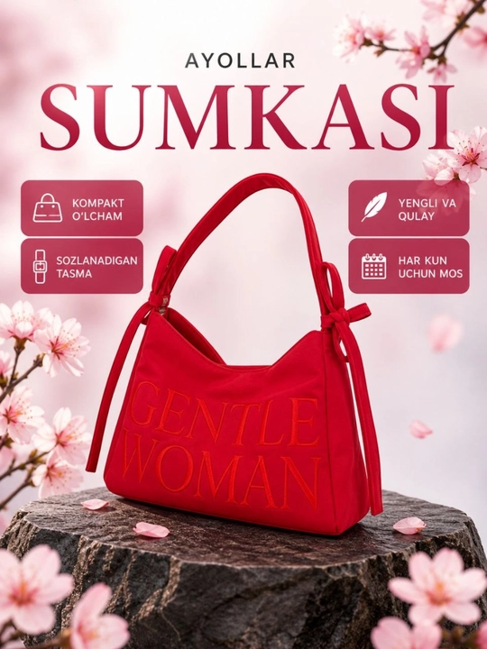 Ayollar sumkasi, Yengil va keng hajmli yelka sumkasi