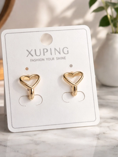 Серьги женские Xuping — CARTEIR-XUPING1-МЕДН