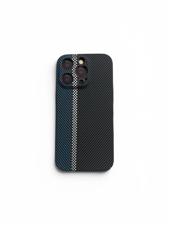 Karbon dizaynli iPhone g‘ilof – zarbaga chidamli va himoyali Case, 12-17 Pro, Pro Max