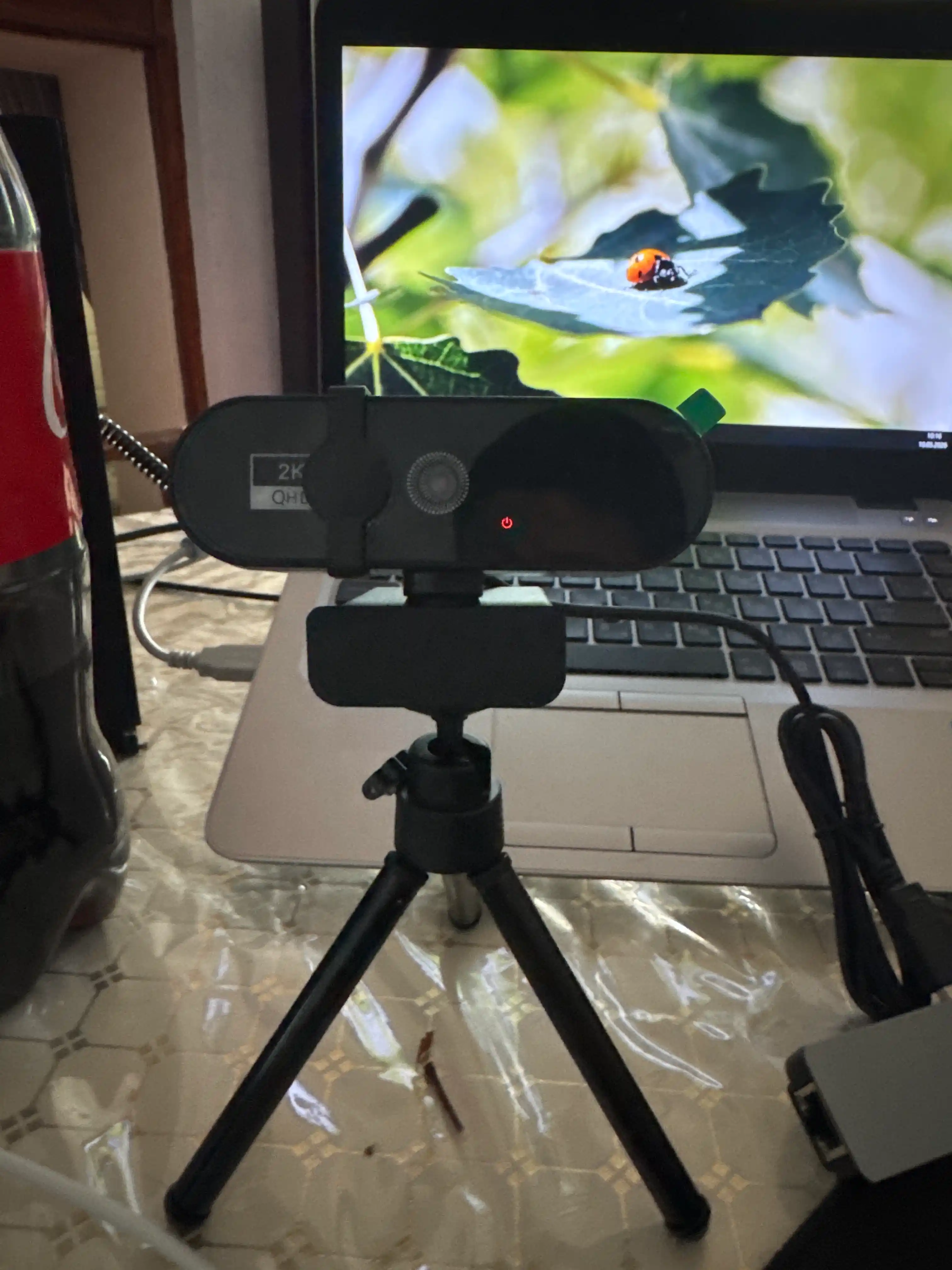 Kompyuter va noutbuk uchun veb-kamera, 1 oy kafolati bilan USB veb-kamera, 2K, Full HD