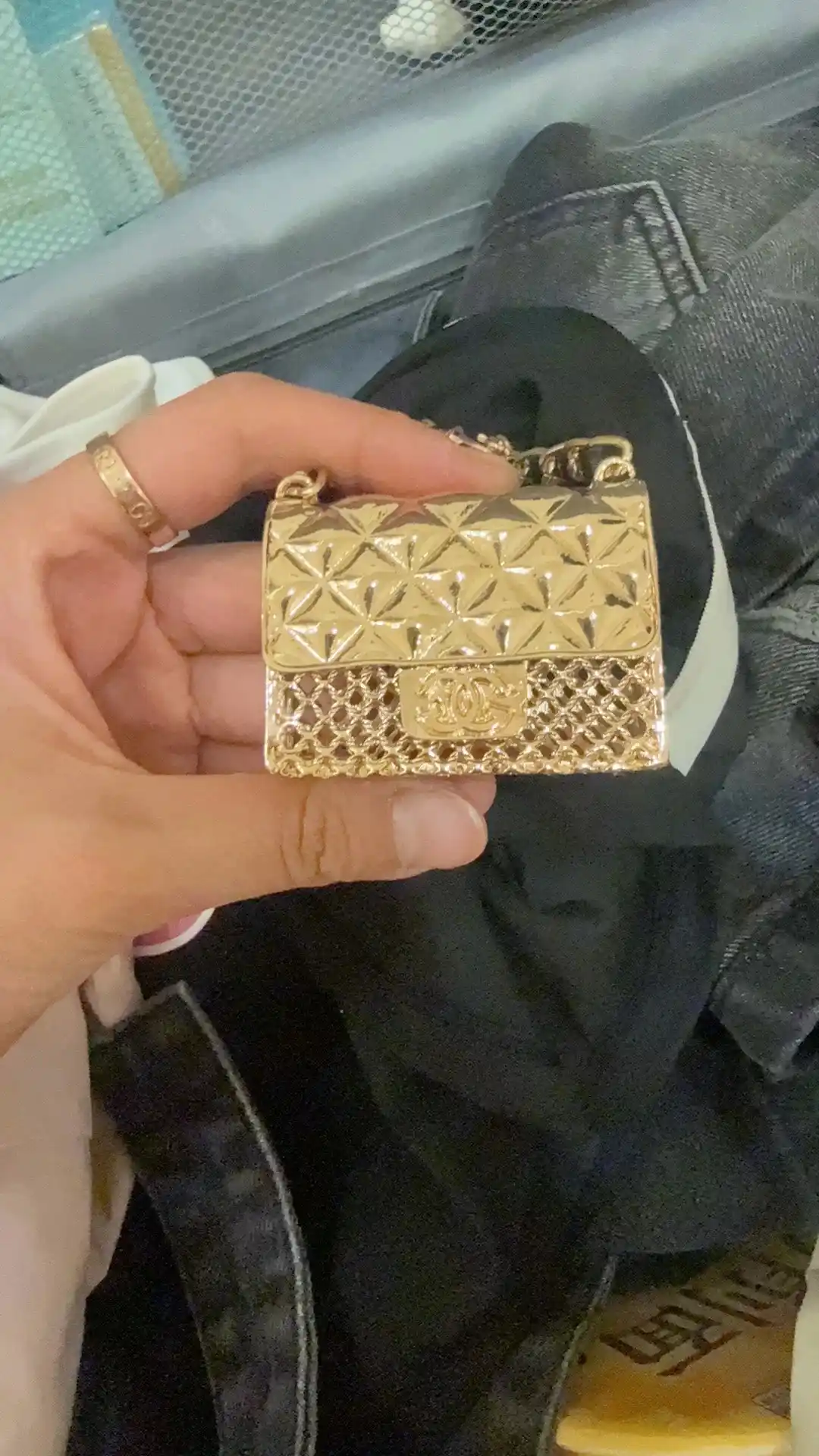 Ayollar va qizlar uchun mini sumka, zanjirli sumka, kamarli sumka, Chanel sumkasi, kamar