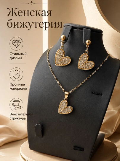Женские серги и цепочки — DIASH2-OLTIMING-МЕНТОЛ