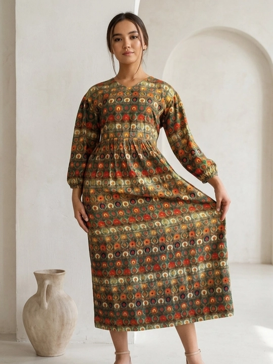 Ornamentli BOHO poplin libosi