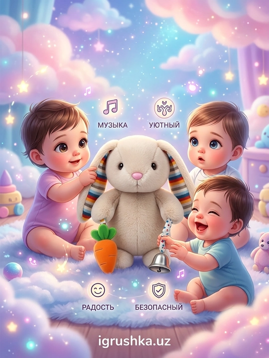 BABY's Good musiqali yumshoq quyoncha 18M+ - 