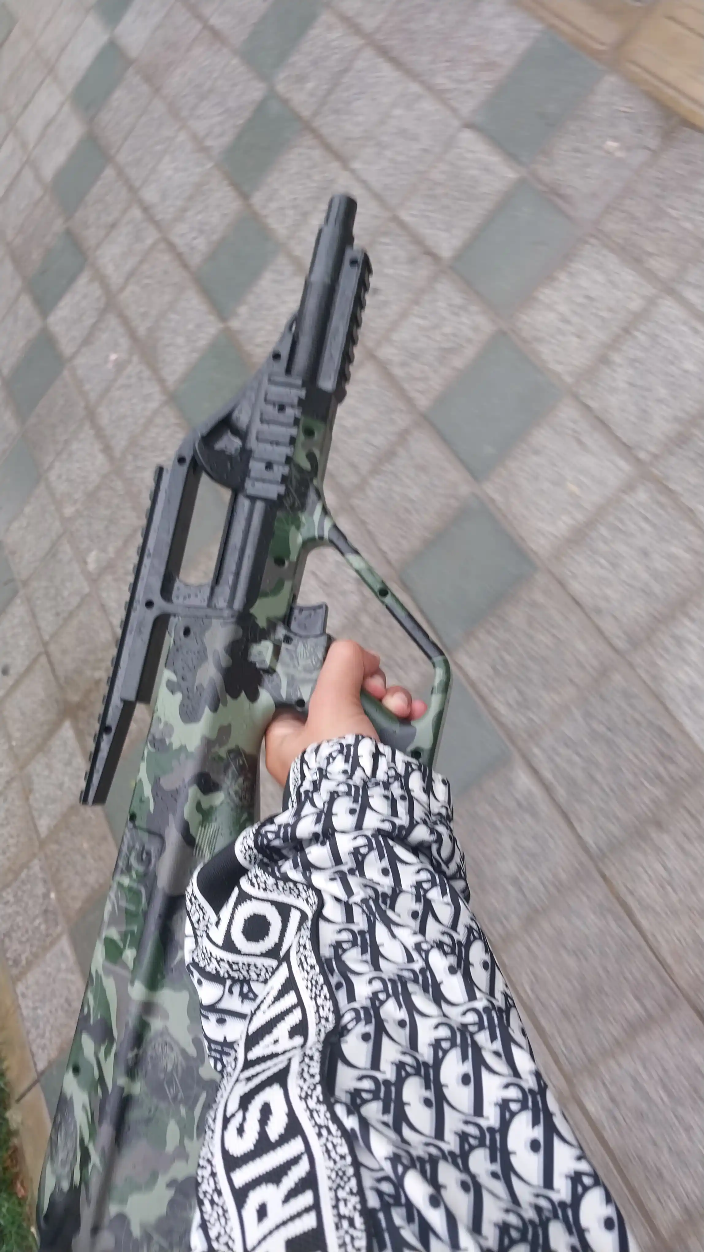 Снайперская винтовка на орбизах AWM — детский автомат с оптическим прицелом и подарком