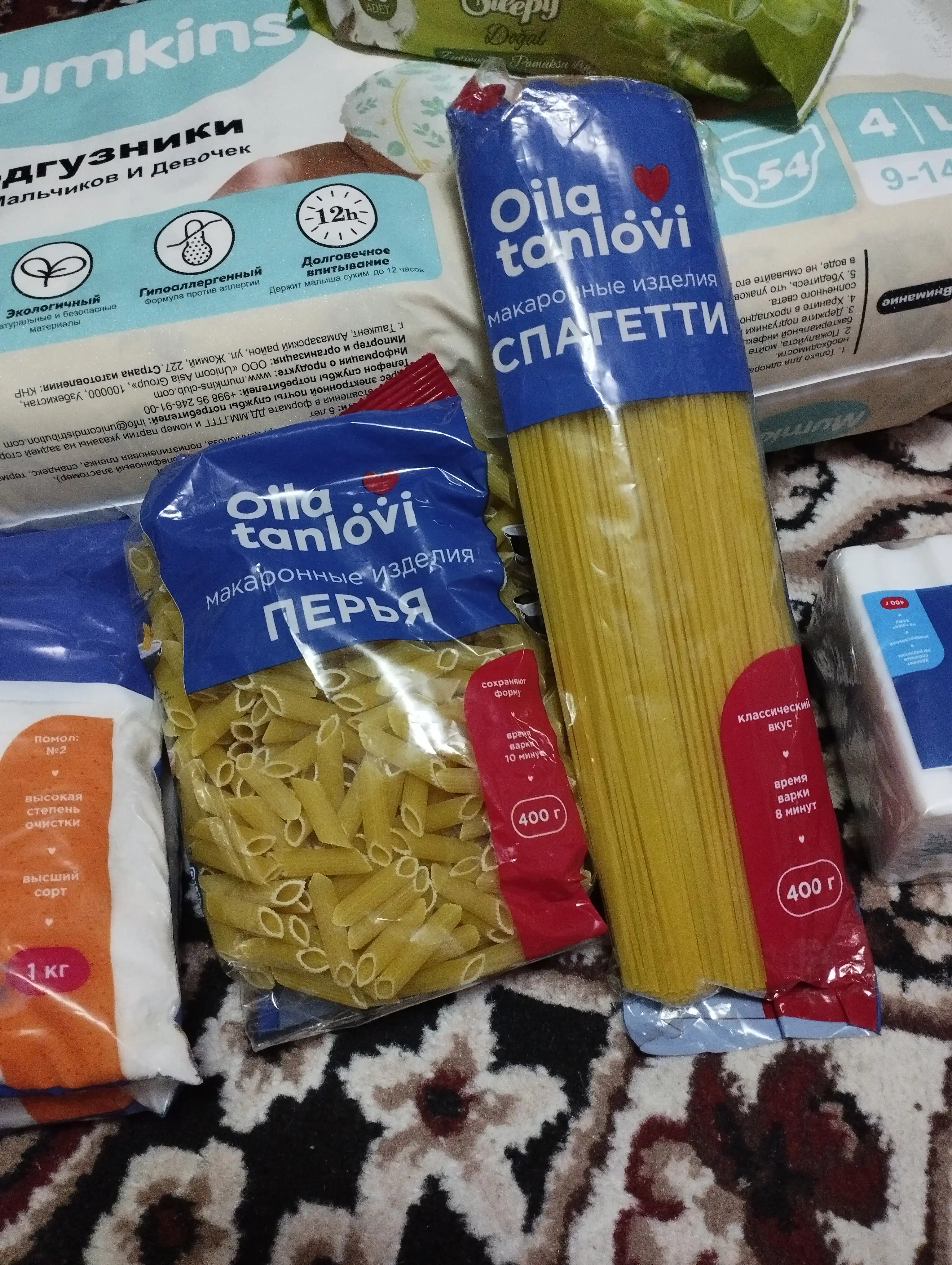 Makaron mahsuloti Oila Tanlovi Spagetti, 400 g