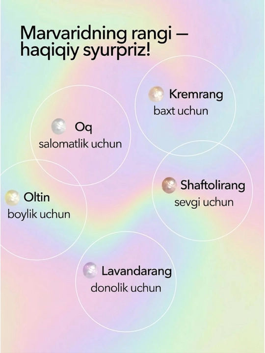 Sevgi marvaridli marjon sovg‘a to‘plami