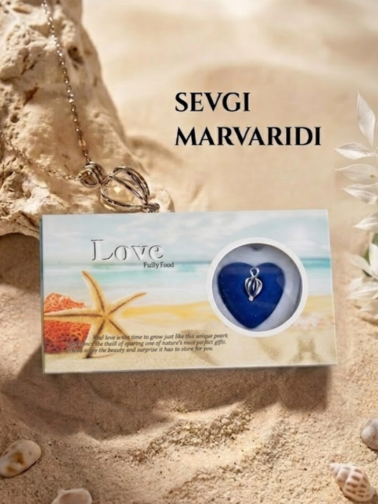 Sevgi marvaridli marjon sovg‘a to‘plami - 